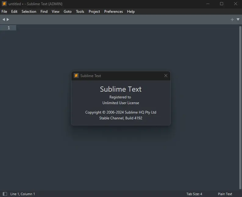Sublime Text 4